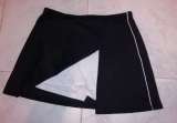 mini- jupe culotte noire/blanche +envois