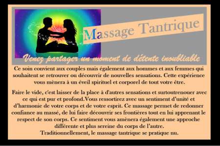 Massage tantrique naturiste.