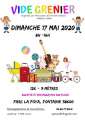 VIDE GRENIER  17 mai 2020  Fontaine