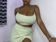 La belle fille africaine
