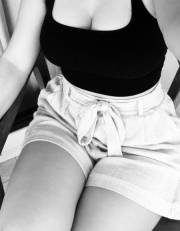 Blonde for serious meeting and intimate moments