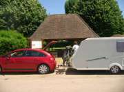 caravane surbaiss�e sylver 380