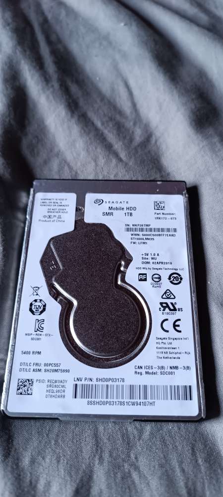 disque dur 2.5 SEAGATE 1TB