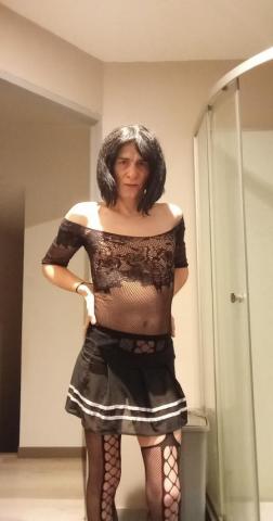Travesti rch actif mur