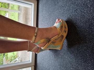 Chaussures compensee ete