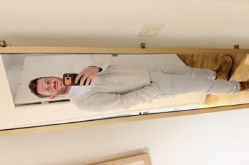 Homme sportif versa.