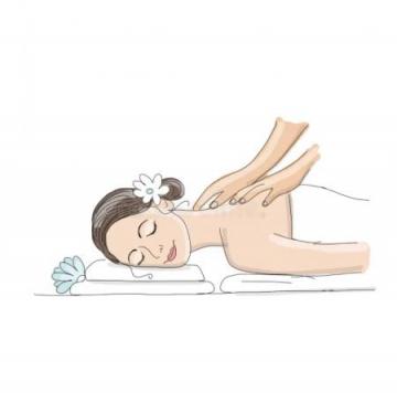 Massage d�tente et relaxaction.