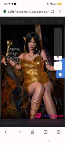 Doll r�aliste en silicone
