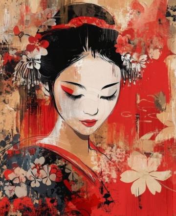 Agreable femme asiatique
