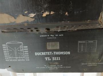 TELEVISEUR ANCIEN DUCRETET THOMSON