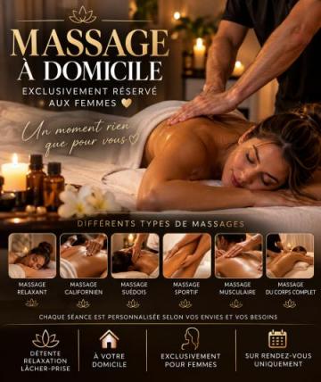 Massage a domicile femme