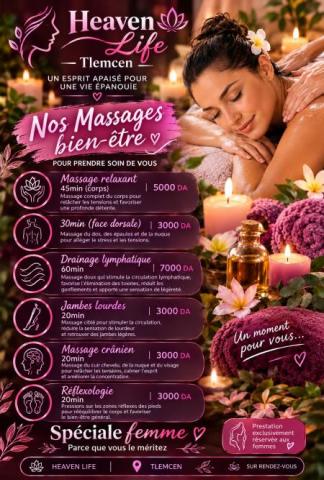 Massage relaxant a domicile