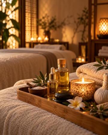Massage naturiste pour femme