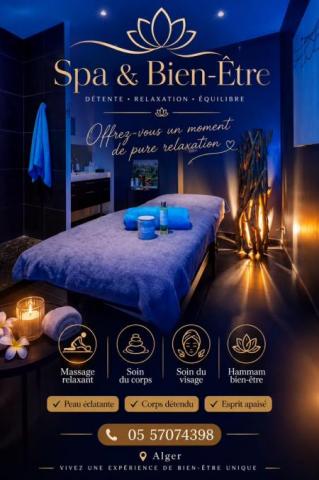 Massage a alger par des professionnelles