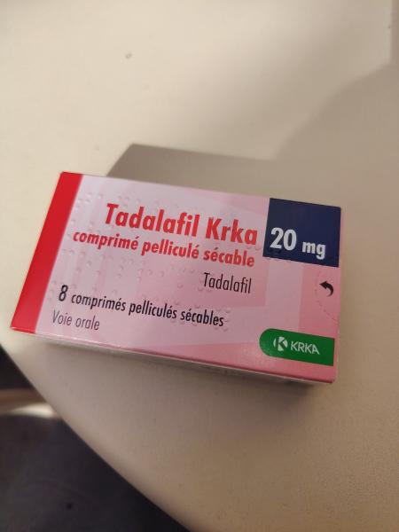 Cialis (tadalafil 20mg) sécable durée d'action 36h venant de pharmacie