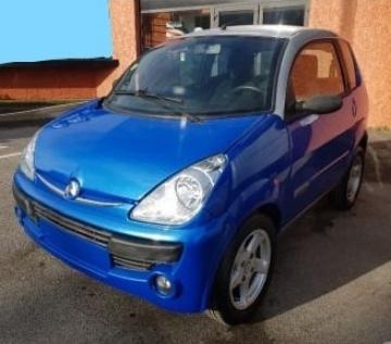 sans permis Aixam City bleu SAPHIR