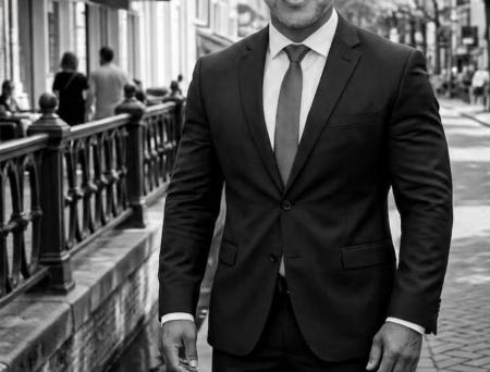 Véritable gentleman homme d’affaires