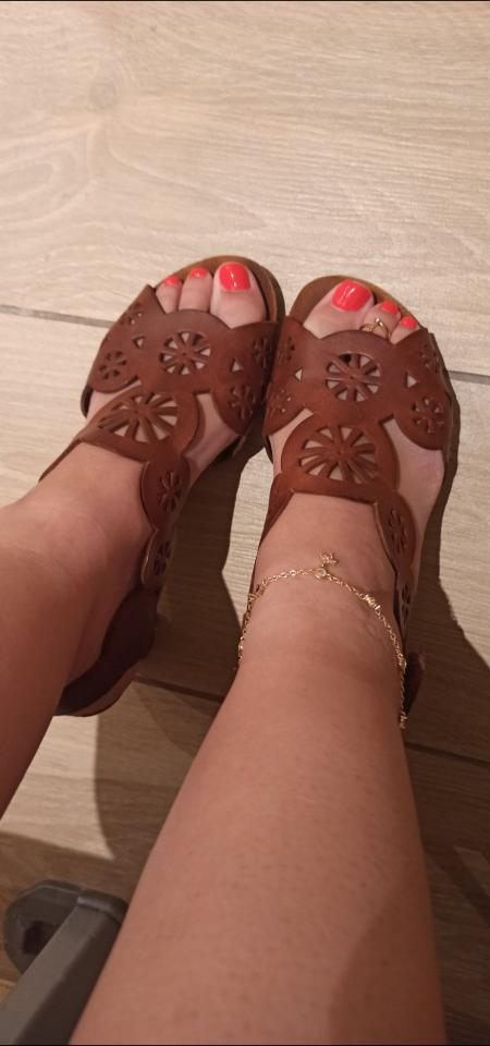 Pieds sexy sensuelle pour toi
