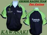 CHEMISE KAWASAKI MONSTER ENERGY ADULTE TAILLE.XL